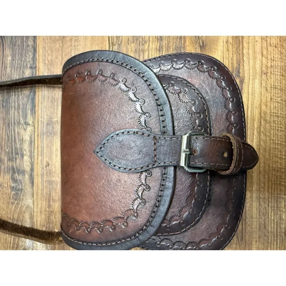 Beautiful Handmade leather shoulder bag
